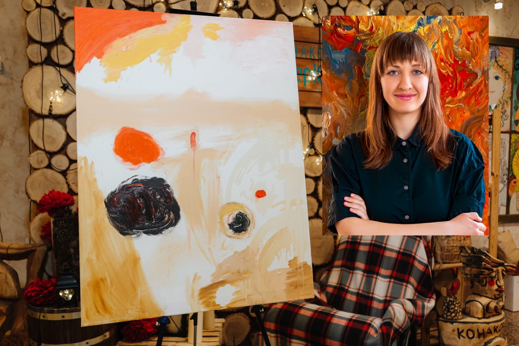 Открылась онлайн-галерея абстрактной живописи Анны Боровиковой